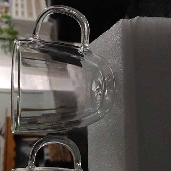 Double-Walled Glass Espresso Coffee 5 Ounce Clear Mug Modern Tea New In Box - Picture 3 of 4